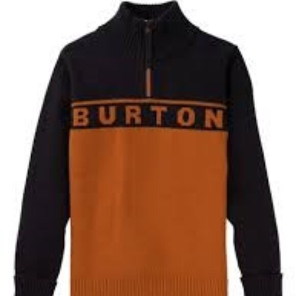 Burton Sweaters - Burton Larosa Quarter Zip Ski and Riding Sweater